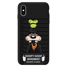 Силиконовый чехол Softmag Case Goofy Goof для iPhone Xs Max