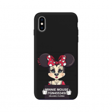 Силиконовый чехол Softmag Case Minnie Mouse для iPhone Xs Max
