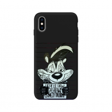 Силиконовый чехол Softmag Case Pepe Le Pew для iPhone Xs Max