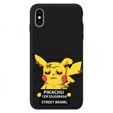 Силиконовый чехол Softmag Case Pikachu для iPhone Xs Max