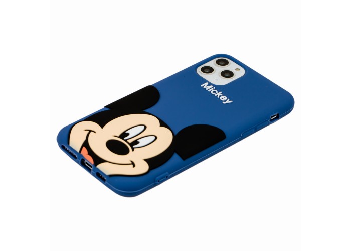 Чехол 3D для iPhone 11 Pro Max Disney Mickey Mouse синий