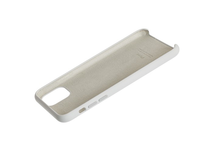 Чехол Silicone для iPhone 11 Pro Max Premium case белый
