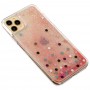 Чехол для iPhone 11 Pro Max Gcase star whispen dot блестки вода розовый