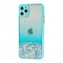 Чехол для iPhone 11 Pro Max Glitter Bling мятный