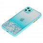 Чехол для iPhone 11 Pro Max Glitter Bling мятный