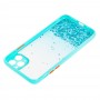 Чехол для iPhone 11 Pro Max Glitter Bling мятный