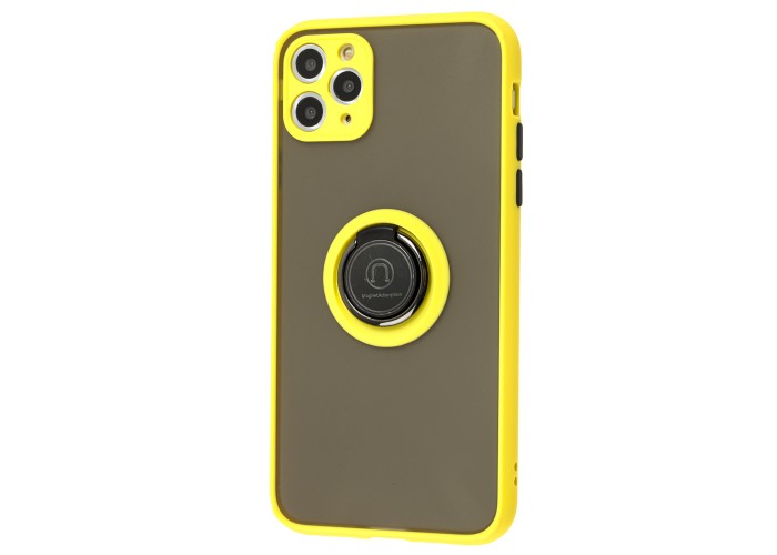 Чехол для iPhone 11 Pro Max LikGus Edging Ring желтый