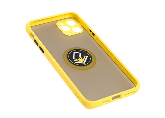 Чехол для iPhone 11 Pro Max LikGus Edging Ring желтый