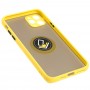 Чехол для iPhone 11 Pro Max LikGus Edging Ring желтый