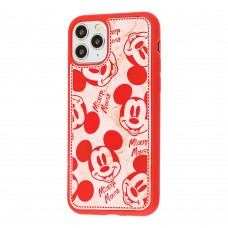 Чехол для iPhone 11 Pro Max Mickey Mouse ретро красный