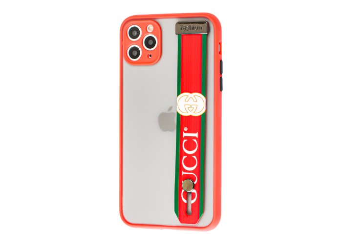 Чехол для iPhone 11 Pro Max WristBand G I красный