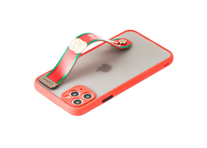 Чехол для iPhone 11 Pro Max WristBand G I красный