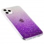 Чехол для iPhone 11 Pro Max HQ Silicone Confetti фиолетовый