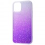 Чехол для iPhone 11 Pro Max HQ Silicone Confetti фиолетовый