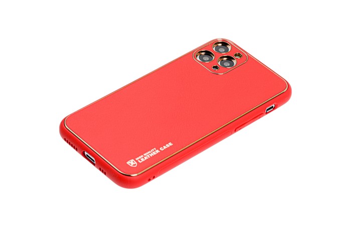 Чехол для iPhone 11 Pro Max Leather Xshield красный
