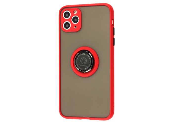 Чехол для iPhone 11 Pro Max LikGus Edging Ring красный