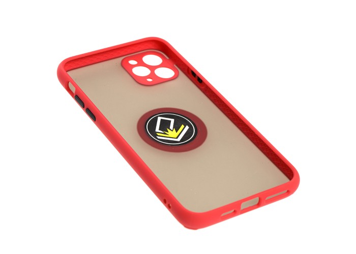 Чехол для iPhone 11 Pro Max LikGus Edging Ring красный