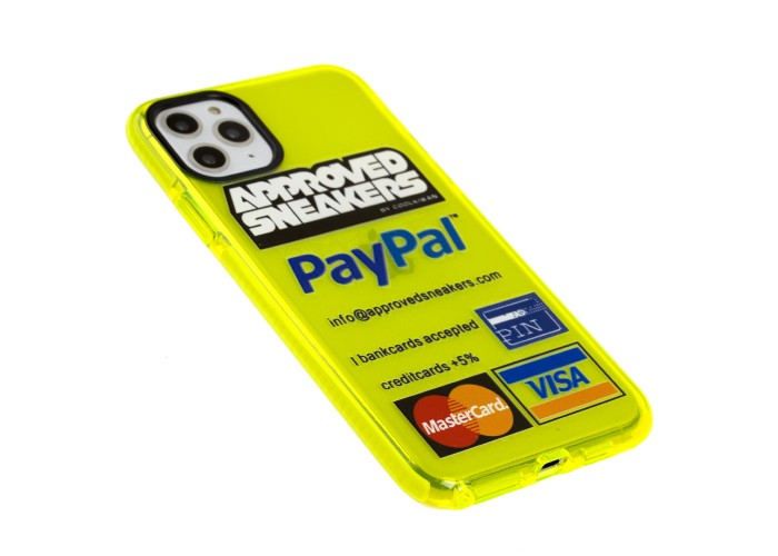 Чехол для iPhone 11 Pro Max Neon print PayPal