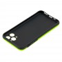 Чехол для iPhone 11 Pro Max Nice smile popsocket салатовый