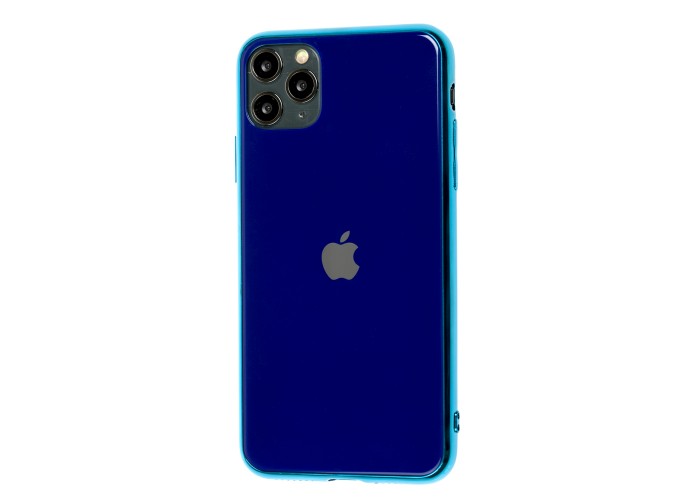 Чехол для iPhone 11 Pro Max Original glass синий