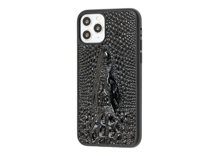 Чехол для iPhone 11 Pro Max Reptile Cayman черный