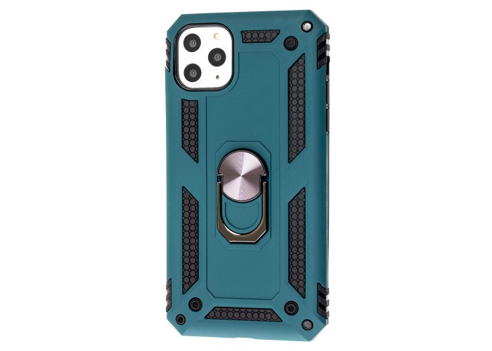 Чехол для iPhone 11 Pro Max Serge Ring ударопрочный зеленый