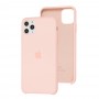 Чехол Silicone для iPhone 11 Pro Max Premium case pink sand