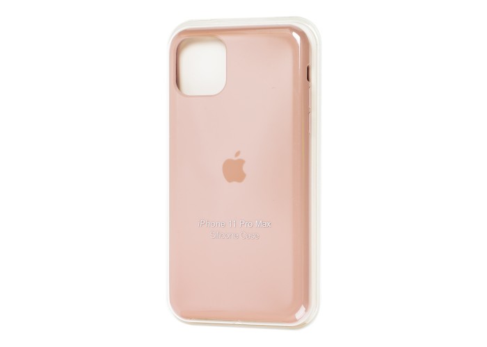Чехол Silicone для iPhone 11 Pro Max Premium case pink sand