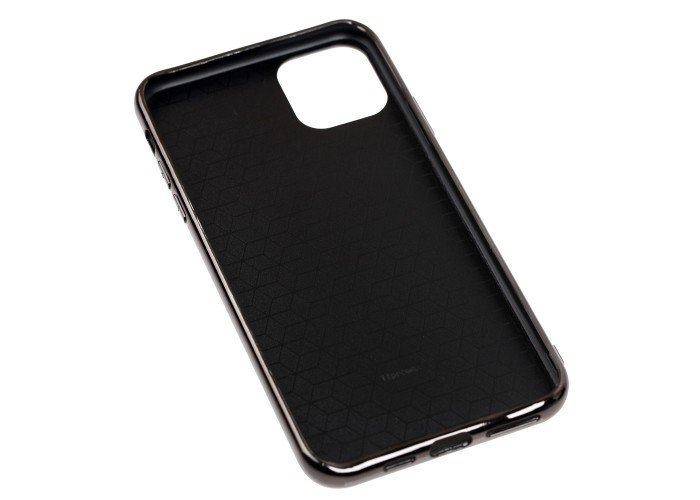 Чехол для iPhone 11 Pro Max Carbon Gradient Hologram черный