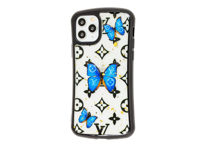 Чехол для iPhone 11 Pro Max Glue shining бабочка