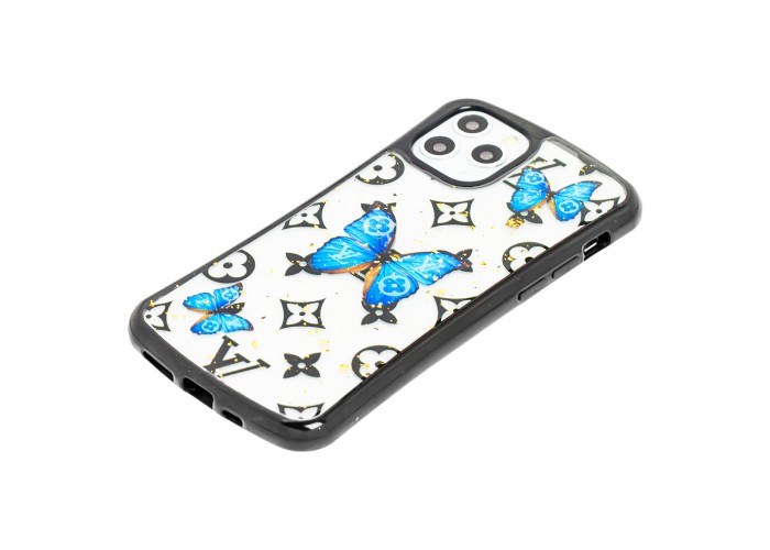 Чехол для iPhone 11 Pro Max Glue shining бабочка