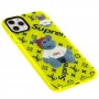 Чехол для iPhone 11 Pro Max Neon print bear supreme
