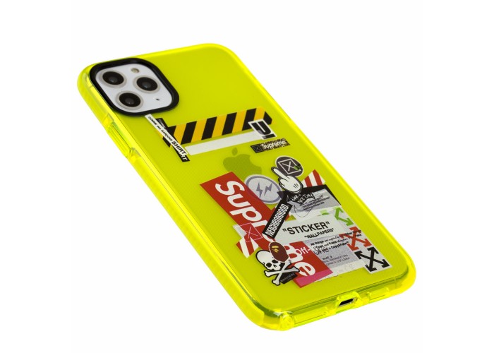 Чехол для iPhone 11 Pro Max Neon print supreme