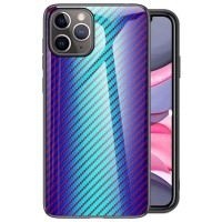 Чехол для iPhone 11 Pro Max Twist glass "голубой"