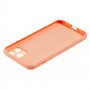 Чехол для iPhone 11 Pro Max glass LV персиковый