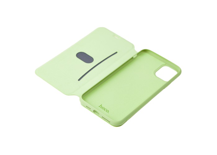 Чехол книжка для iPhone 11 Pro Max Hoco colorful зеленый