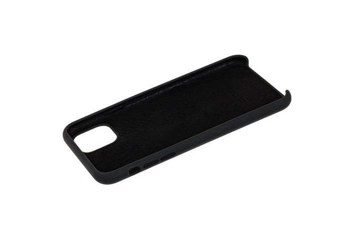 Чехол Silicone для iPhone 11 Pro Max Premium case черный