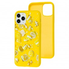 Чехол для iPhone 11 Pro Max Art case желтый