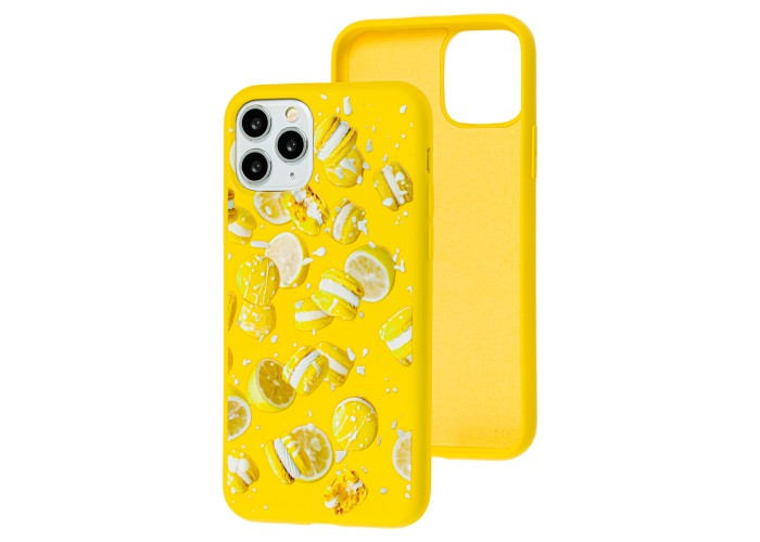 Чехол для iPhone 11 Pro Max Art case желтый
