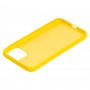 Чехол для iPhone 11 Pro Max Art case желтый