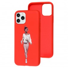 Чехол для iPhone 11 Pro Max Art case красный