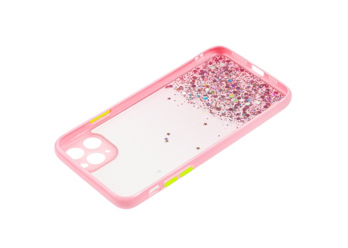 Чехол для iPhone 11 Pro Max Glitter Bling розовый