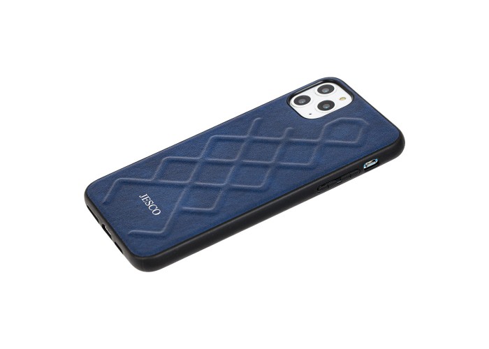 Чехол для iPhone 11 Pro Max Jesco Leather синий