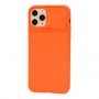 Чехол для iPhone 11 Pro Max Multi-Colored camera protect оранжевый