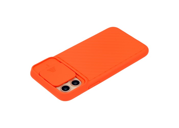Чехол для iPhone 11 Pro Max Multi-Colored camera protect оранжевый