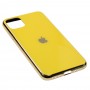 Чехол для iPhone 11 Pro Max Original glass желтый