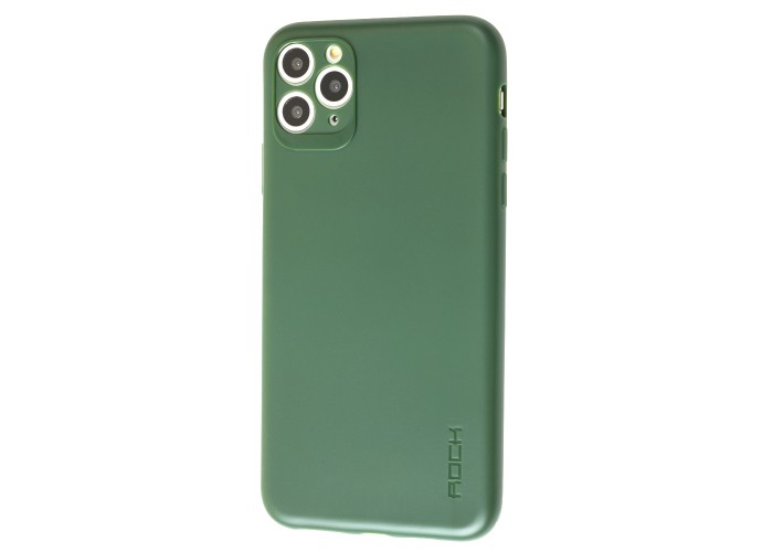 Чехол для iPhone 11 Pro Max Rock soft матовый зеленый