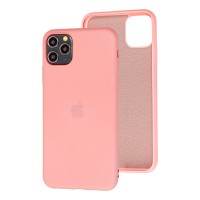 Чехол для iPhone 11 Pro Max Silicone cover 360 розовый