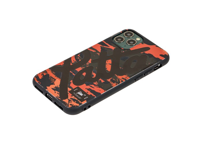 Чехол для iPhone 11 Pro Max Smoothy print черно-красный