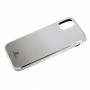 Чехол для iPhone 11 Pro Max Swaro glass серебристо-черный